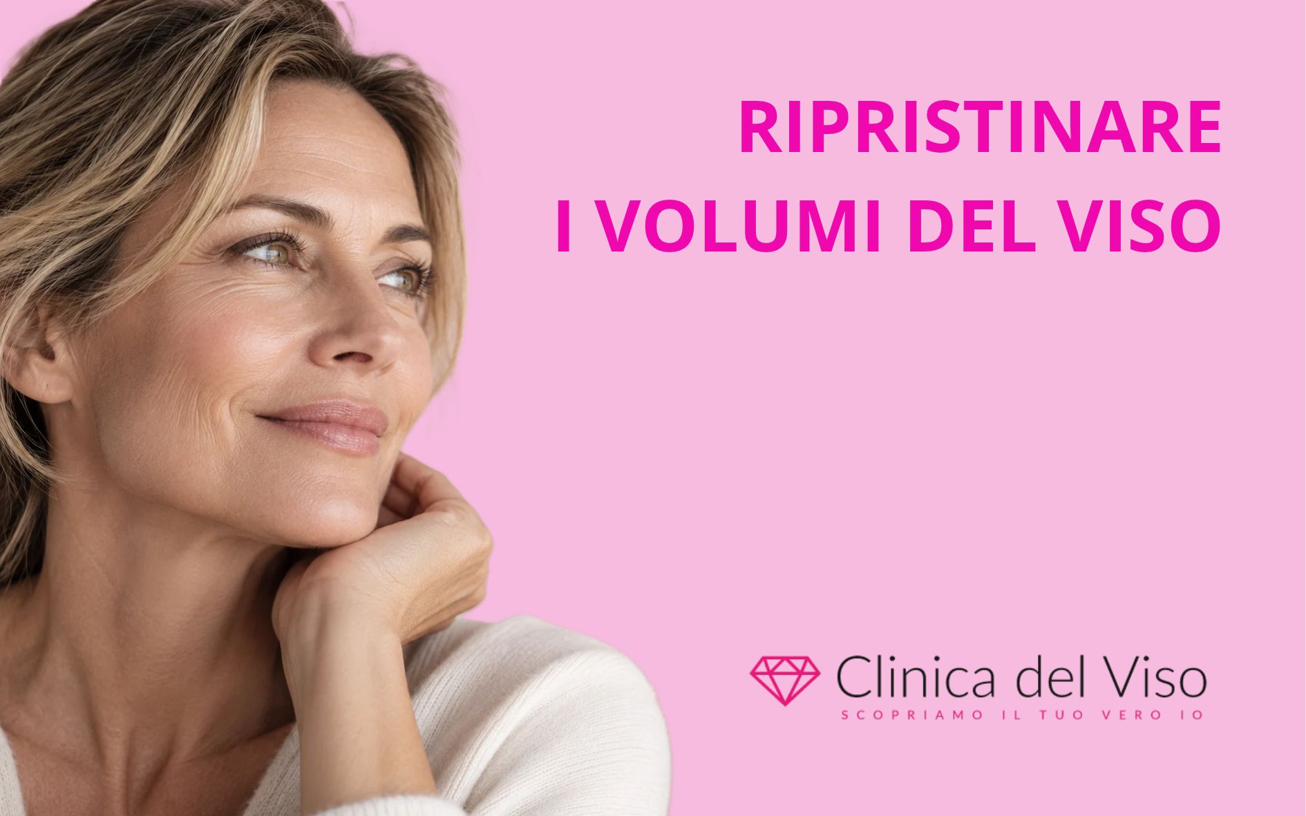 ripristinare i volumi del viso